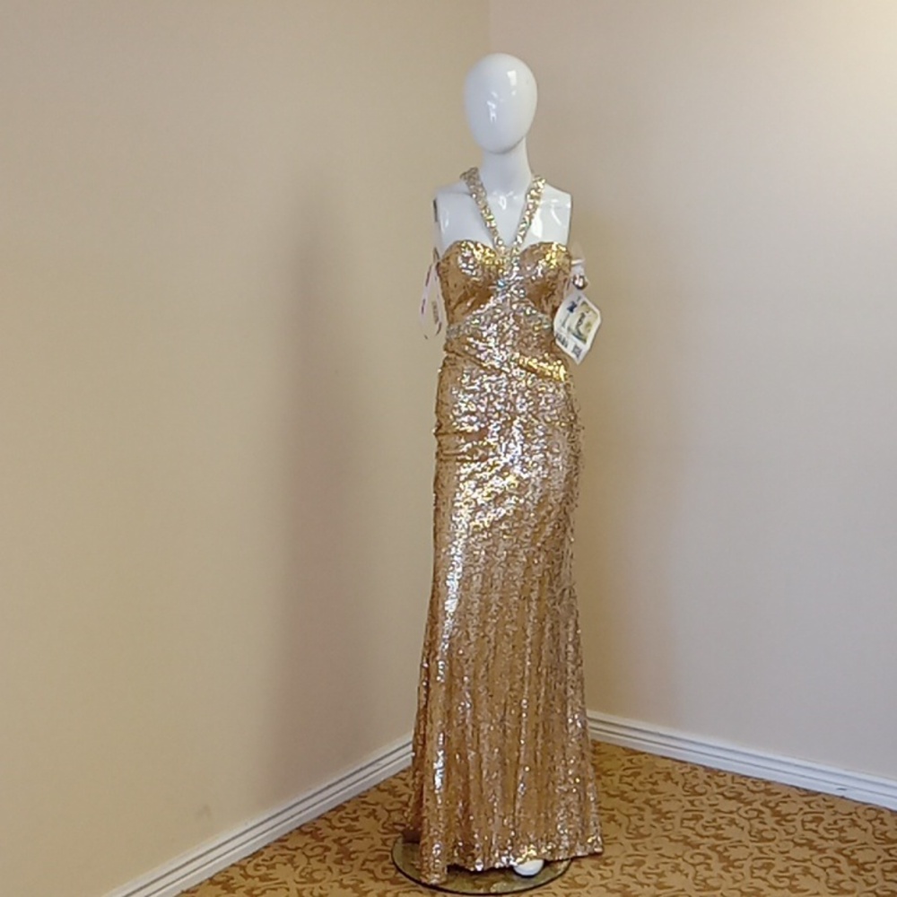 Nwt Marys bridal kiss kiss prom dress